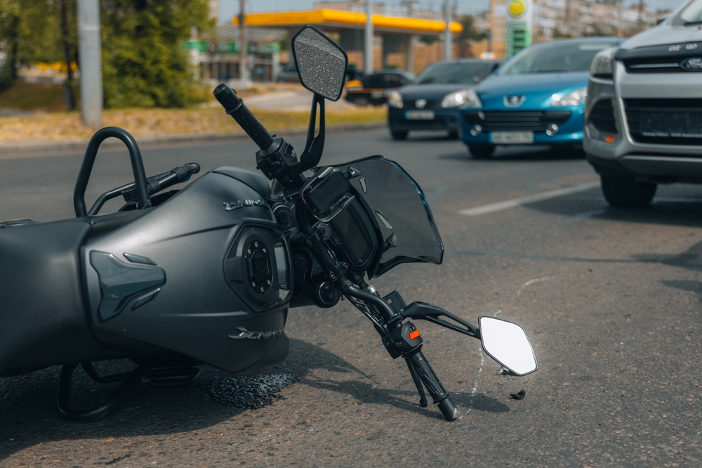 Motorcycle rider involved in an Oklahoma motorcycle accident claim