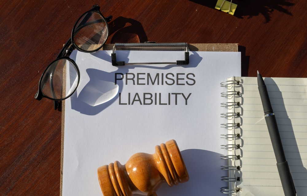 Property hazard and premises liability concept
