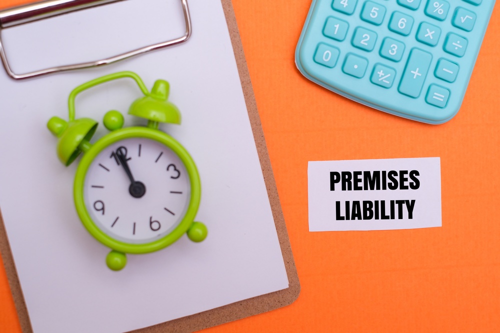 Premises liability and property safety concept